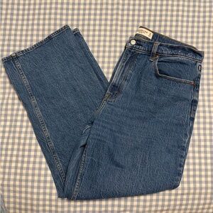 Abercrombie & Fitch Medium Marble 90s High-Rise Relaxed Jeans